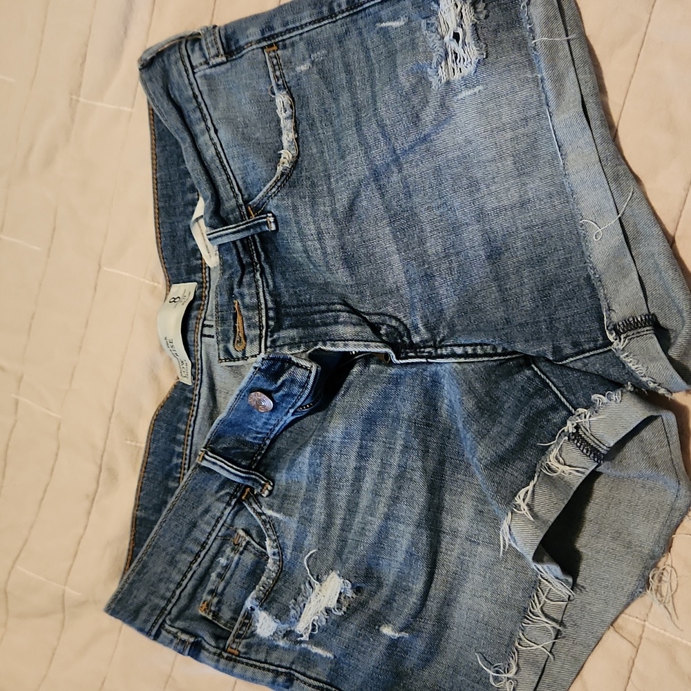A & F Jean shorts